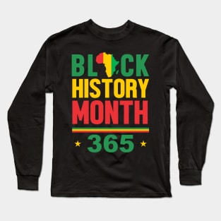 Black History Month Long Sleeve T-Shirt